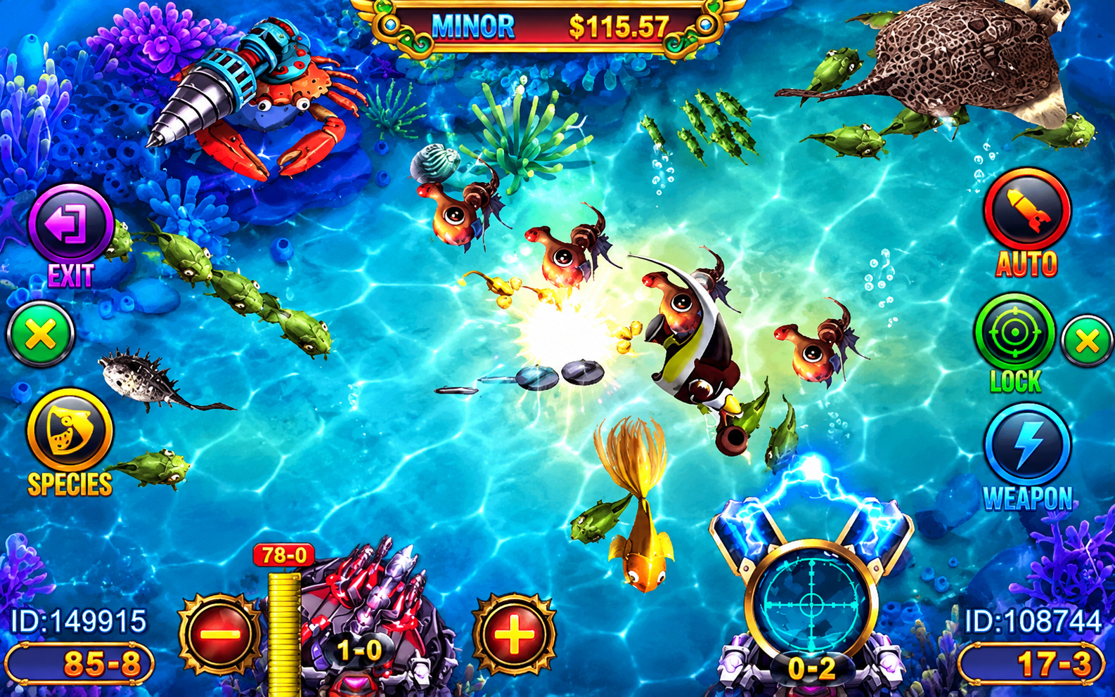 Panda Master fish games