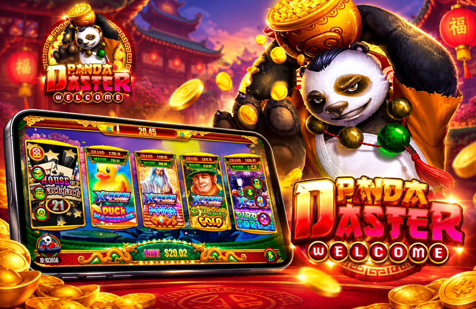 Panda Master 777 games